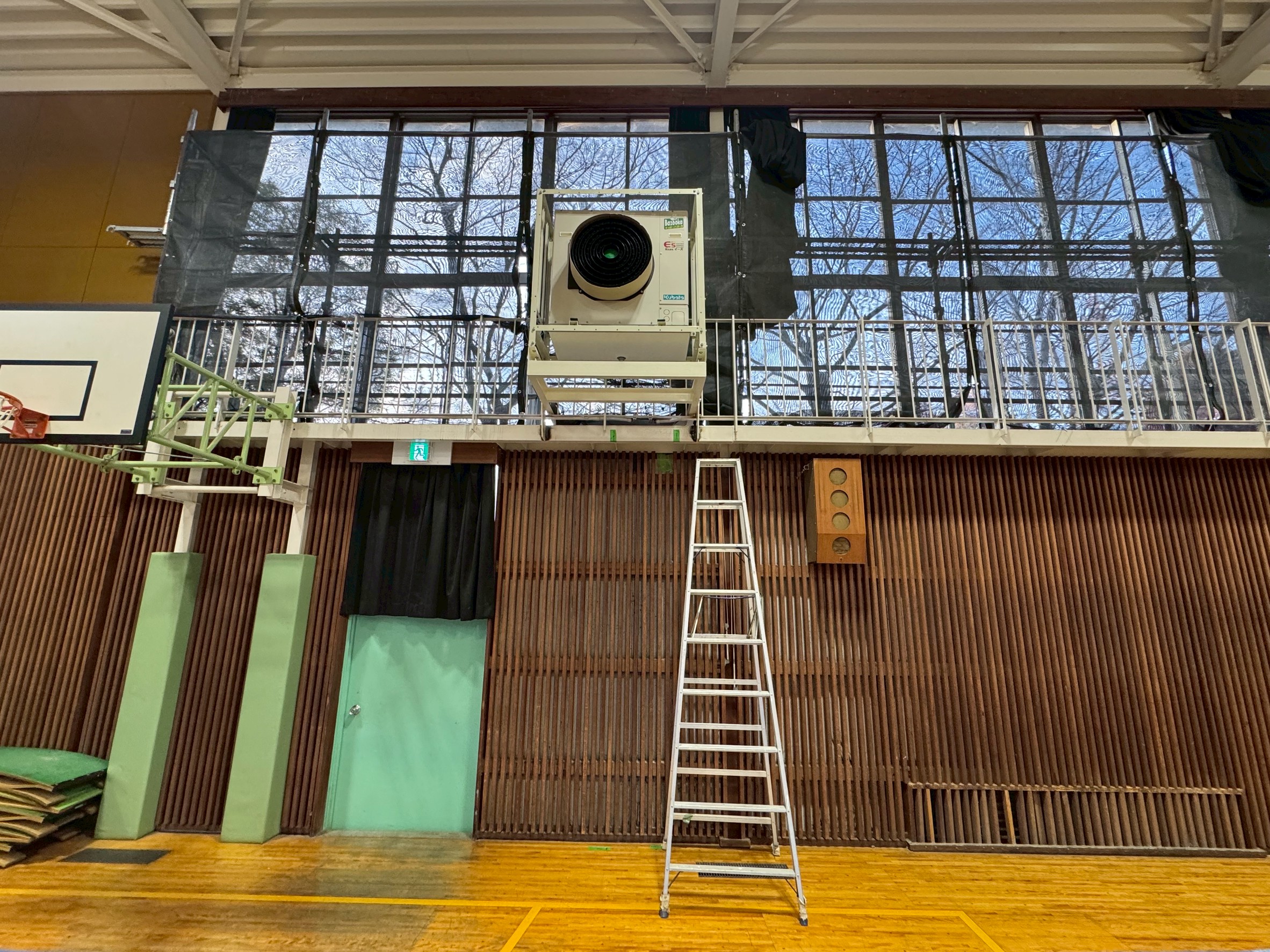 作業中